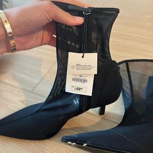 Zara mesh heels
